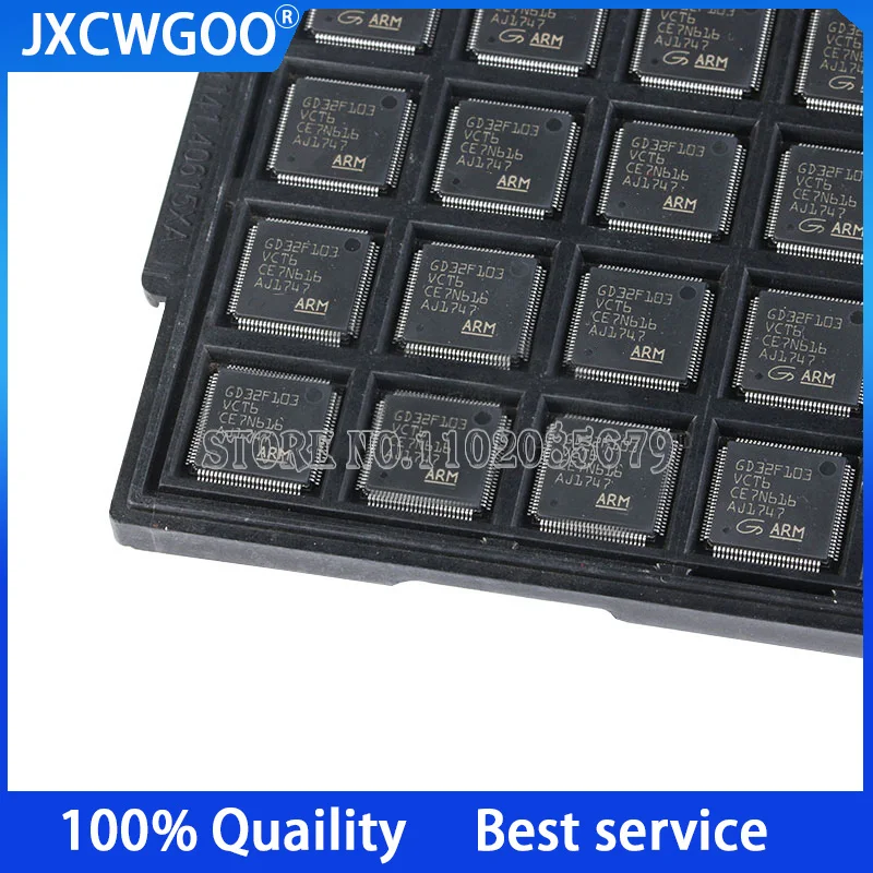 

Микроконтроллер GD32F103VCT6 GD32F103, оригинальный микроконтроллер, 5 шт.