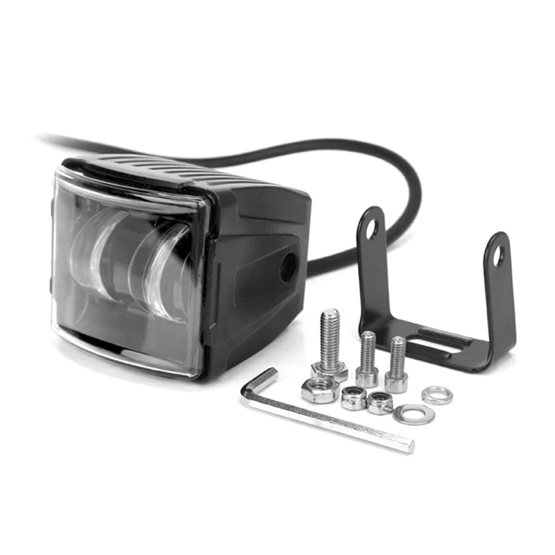 

3 Inch 20W Auto LED Square Lens Spotlight Work Light Fog Light Driving Light For Off Road Truck