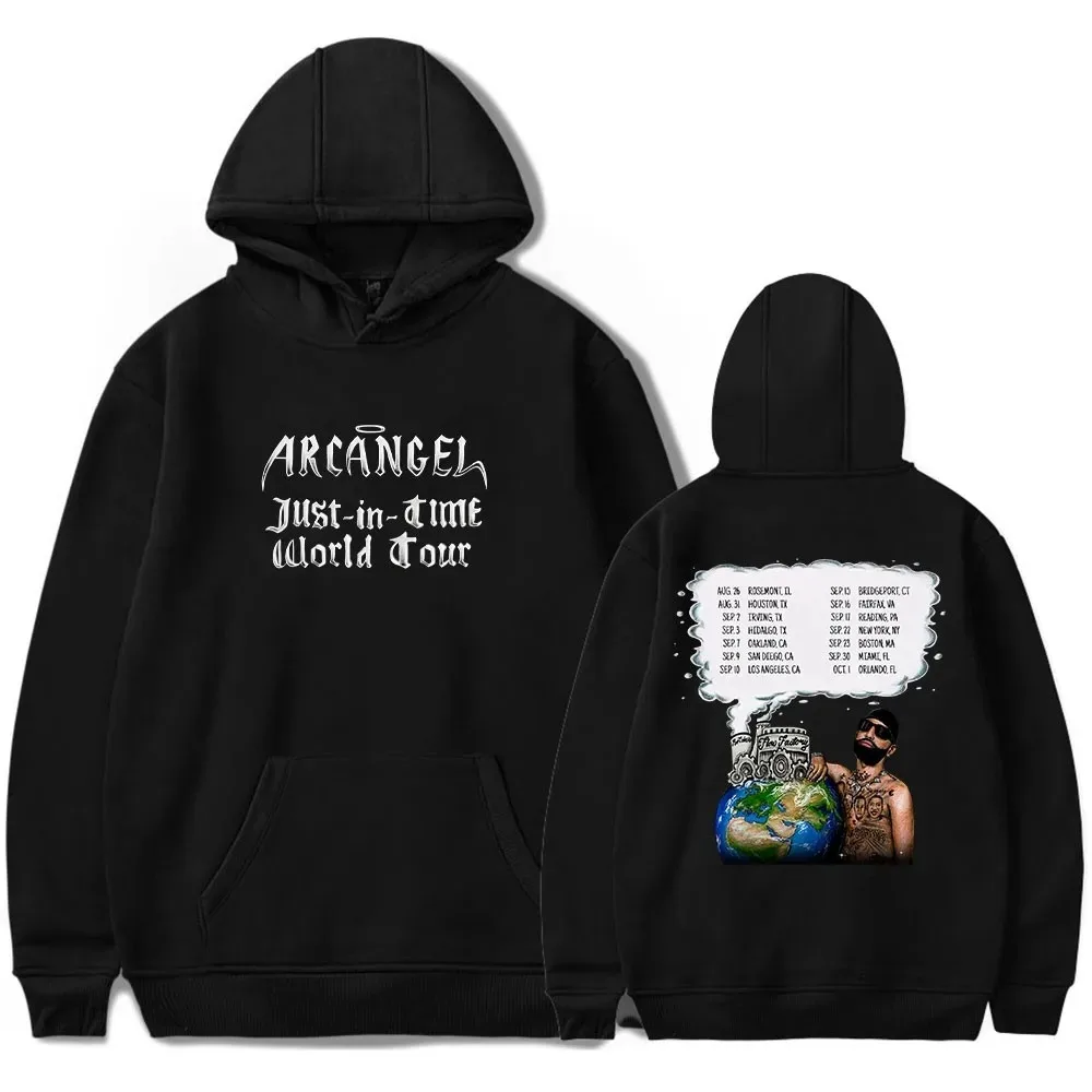 Arcangel Merch толстовки с надписью Just In Time World Tour модные повседневные унисекс в стиле