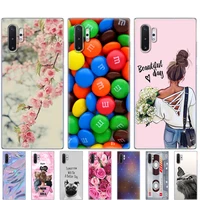 case cover silicone for samsung galaxy note 10 note10 cover back cases tpu funda for samsung note 10 plus phone case