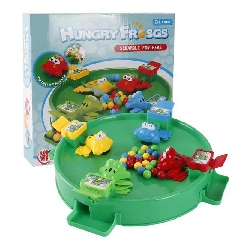 

2PCS Hungry Frog Eating Beans Children Board Strategy Games Toy Family Competitive Interactive Stress Relief Toy Interesting