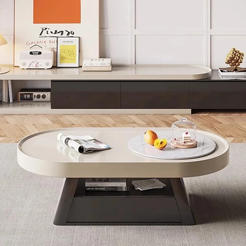 Классические дизайнерские журнальные столики овальные деревянные элегантные