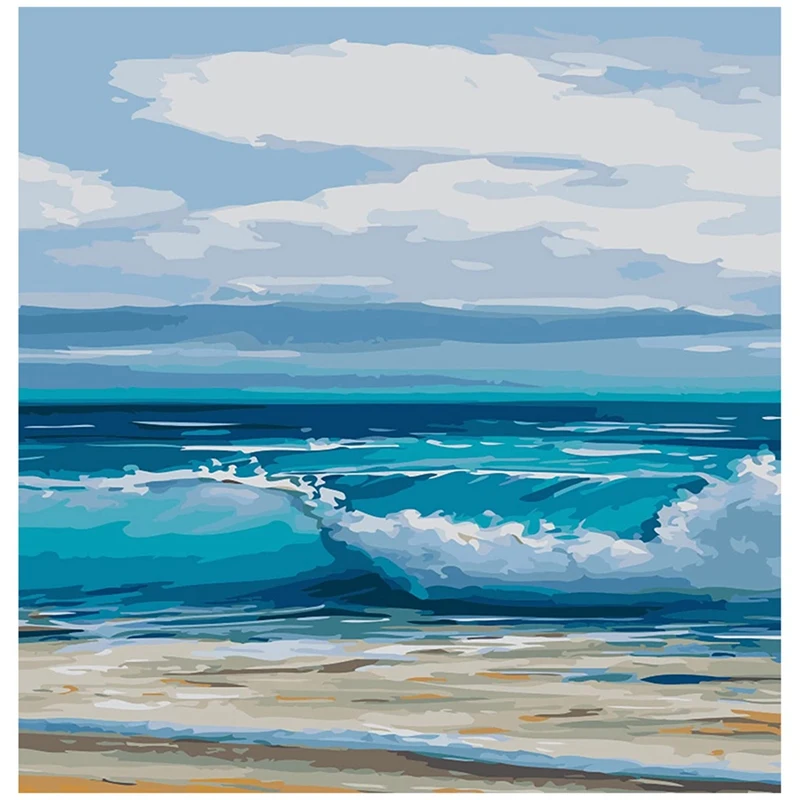 

Paint By Number For Adults Beginner Sets,DIY Adults Paint By Numbers Kits,Painting By Numbers For Kids Gift Wall Decor