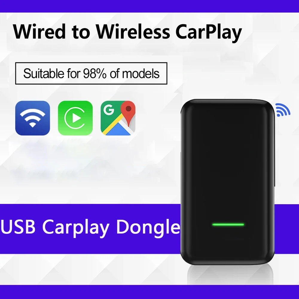 

Ezonetronics Мини Универсальный CarPlay беспроводной USB CarPlay донгл Android 9 навигация CarPlay