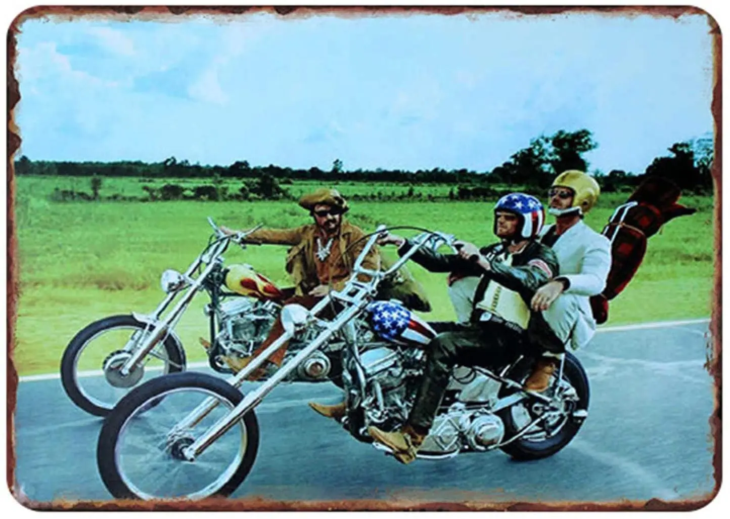 

Металлический знак для мотоцикла, планшетофон для гаража, заправочная станция, домашний декор, настенная наклейка 20x30 см F