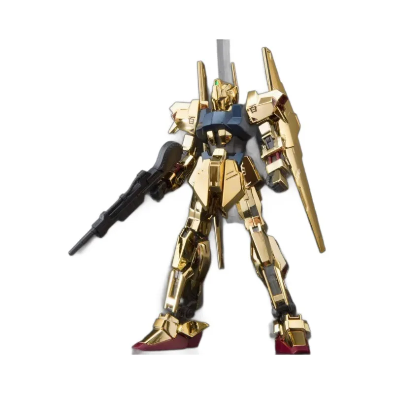 Bandai Hyaku Shiki Модель Jms Hg 1/144 Msn-00100 Коллекция роботов Высококачественная