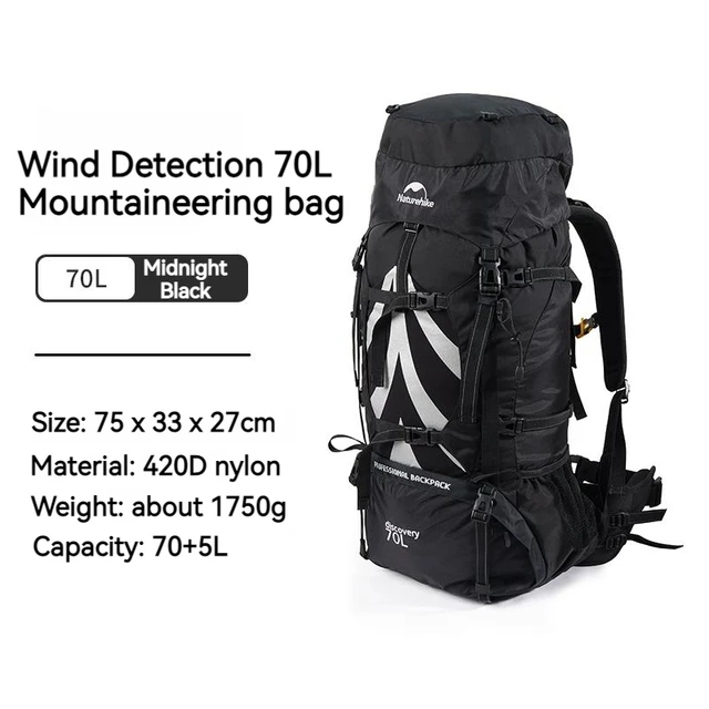 Naturehike рюкзак 70