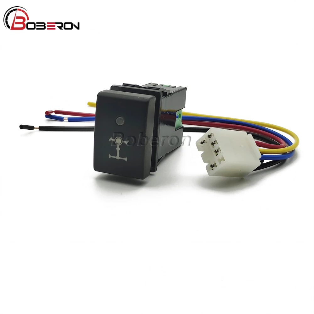

Car Front diff lock Push button Rear Differential Lock Control Switch LED Light Switch For Suzuki Jimny 2008 - 2015