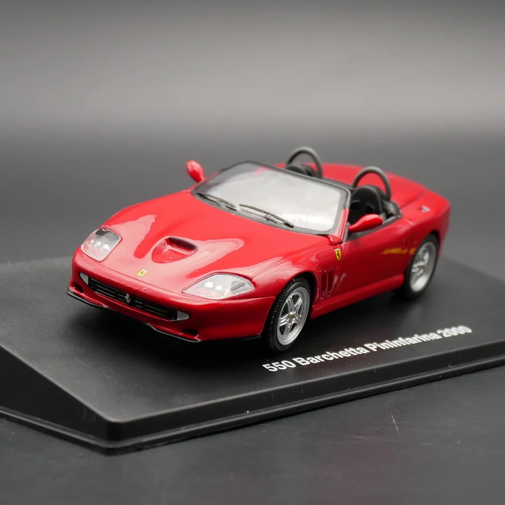 

Металлическая Игрушечная машина Ixo 1:43 Ferrari 550 Barchetta pininfарина 2000