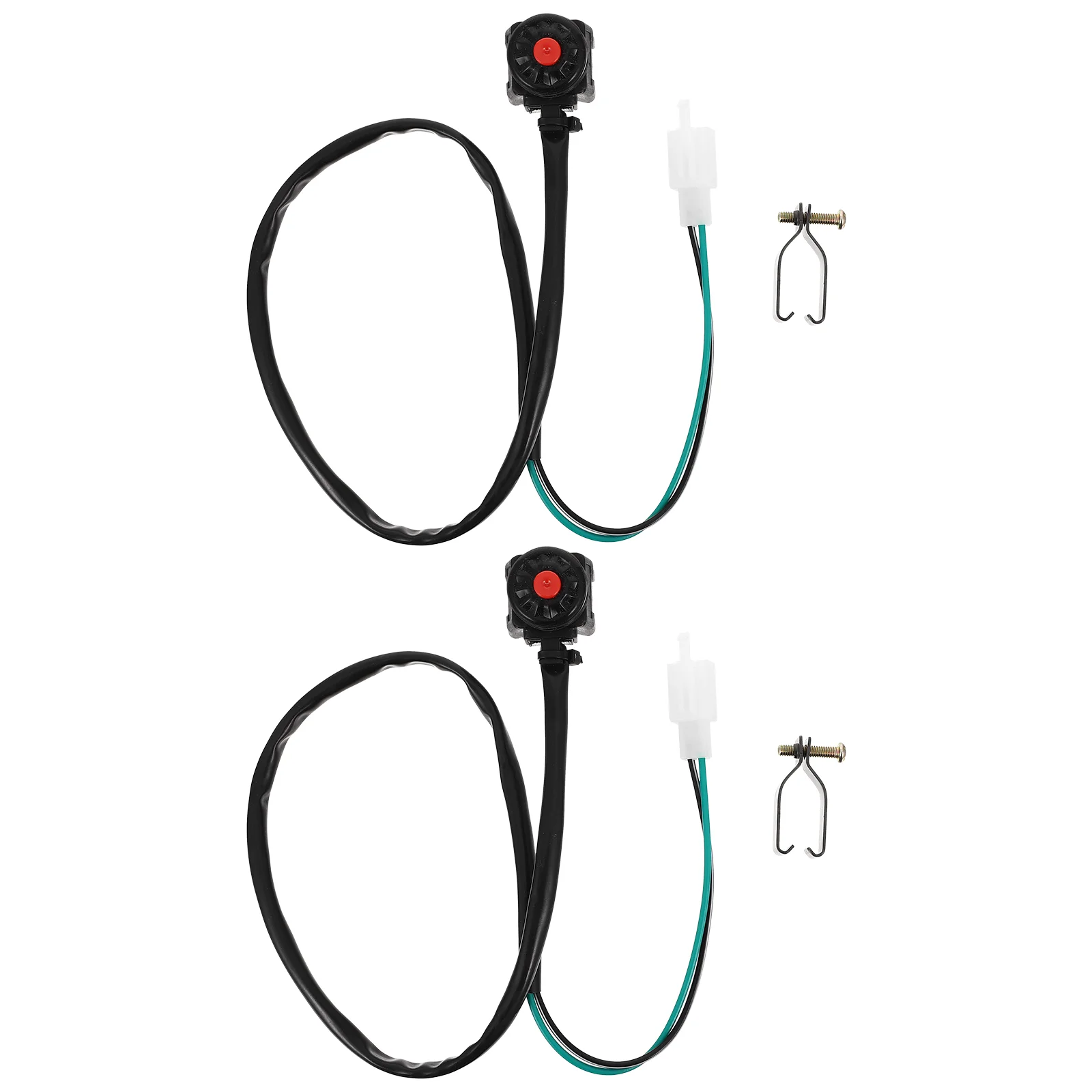 

2pcs Motorbike Switch Handlebar Motorcycle Kill Stop Switch Horn Button