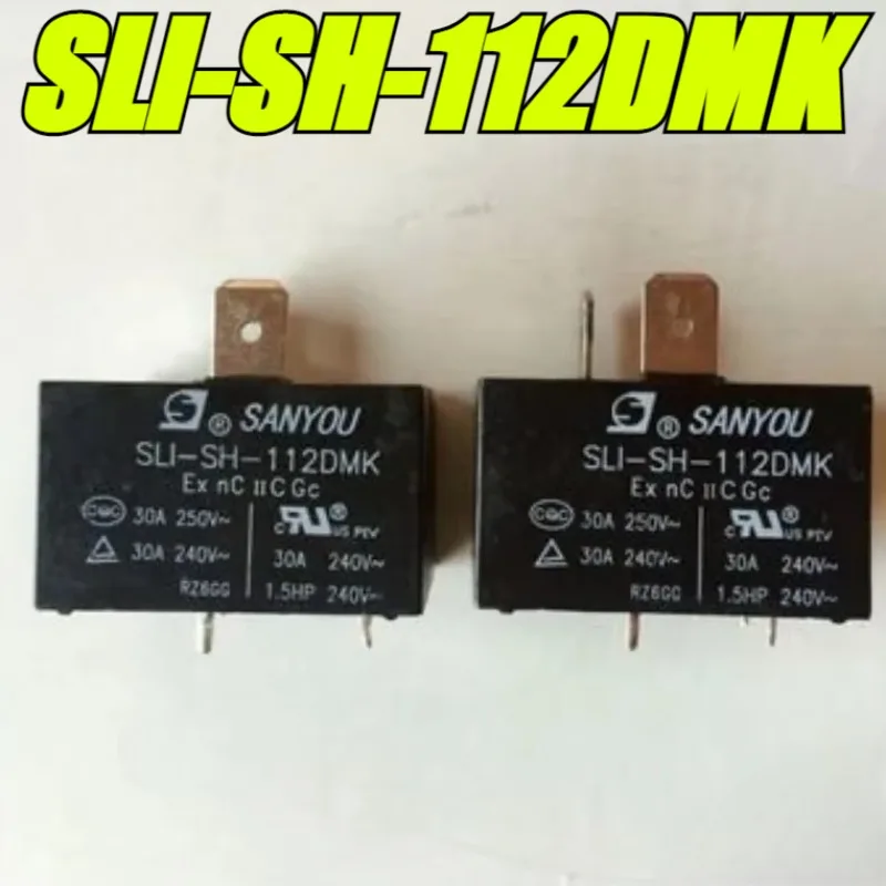 

(Совершенно новый оригинал) 1 шт./лот 100% оригинальное реле: реле SANYOU SLI-SH-112DMK 12 В постоянного тока реле кондиционера водонагревателя