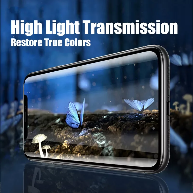9999D Protective Tempered Glass For iPhone 11 12 13 Pro Max Screen Protector On iPhone XR X XS 7 8 6 Plus 13 Pro 12 Mini Glass