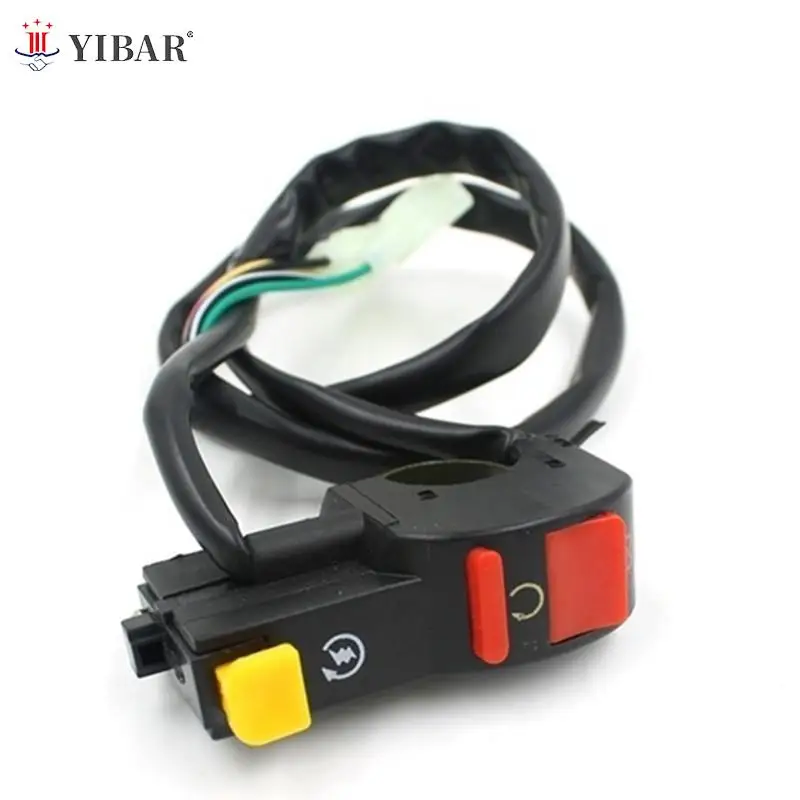 

1 Pcs Moto Electric Start Stop On Off Button Kill Handlebar Switch For Motorcycle Dirt Atv Quad Bike Fit 7/8" Motor Accessories