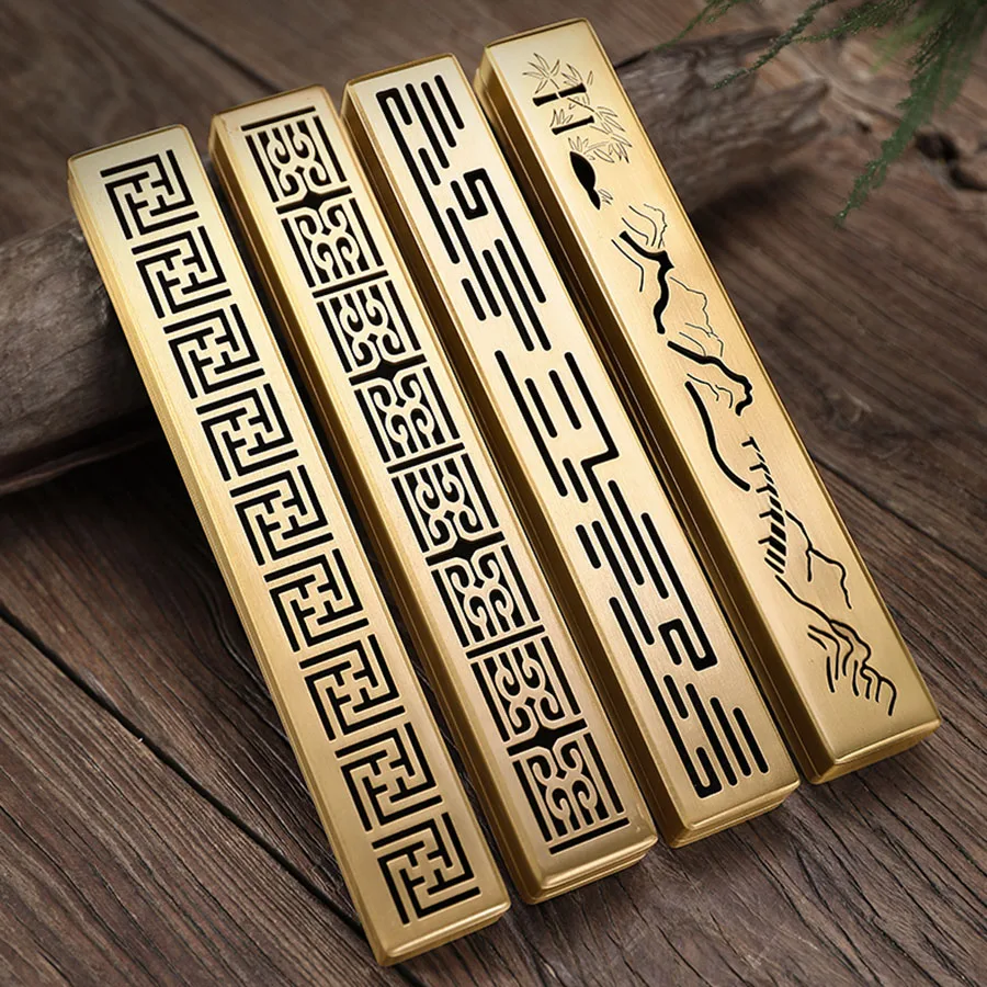 

Zen Fountain Portable Incense Burner Brass Decor Oriental Air Freshener Incense Burner Aroma Diffus Encensoir Incense Sticks