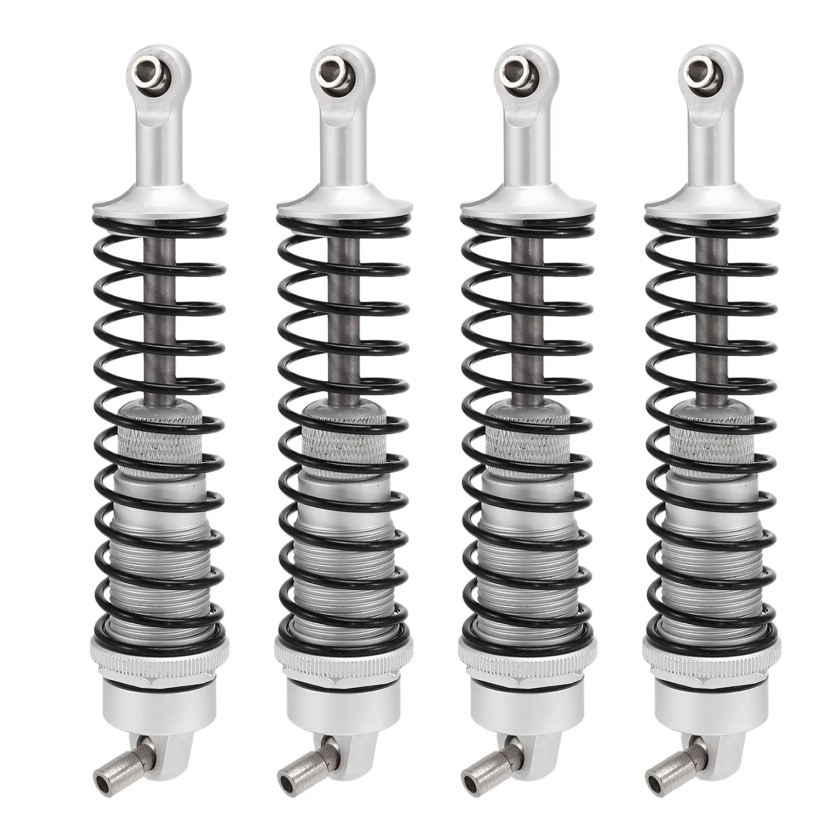 

4 шт., металлический амортизатор для осевого автомобиля SCX6 Jeep JLU Wrangler AXI05000 1/6