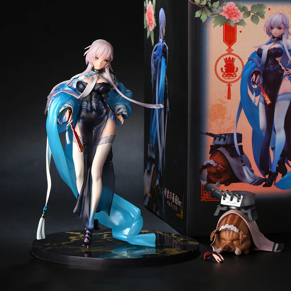 

Azur Lane Belfast Roses of Iridescent Clouds Ver. 1/7scale Decorations Figure Doll Toy Collection Gift