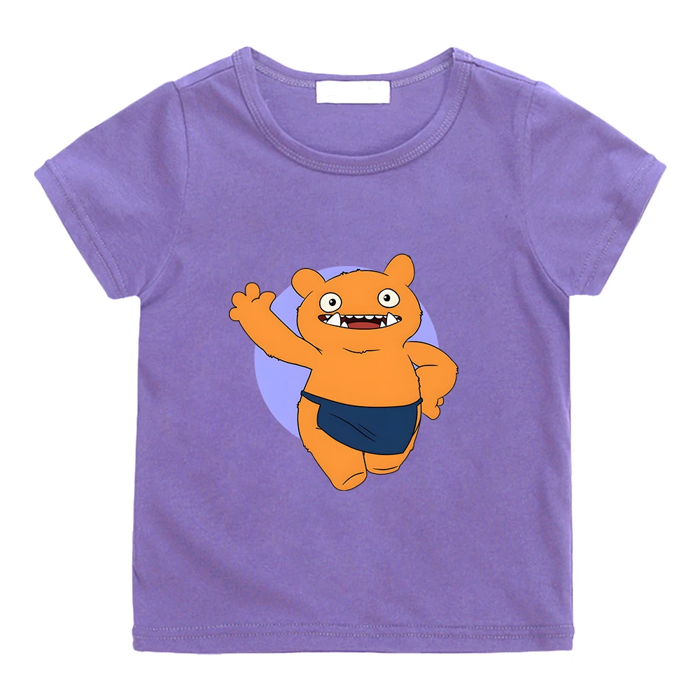 

Ugly Dolls Cute Graphic T-shirt Short Sleeve Boys/Girls Children Tee-shirt 100% Cotton High Quality Soft Tshirt Comfortable Tees