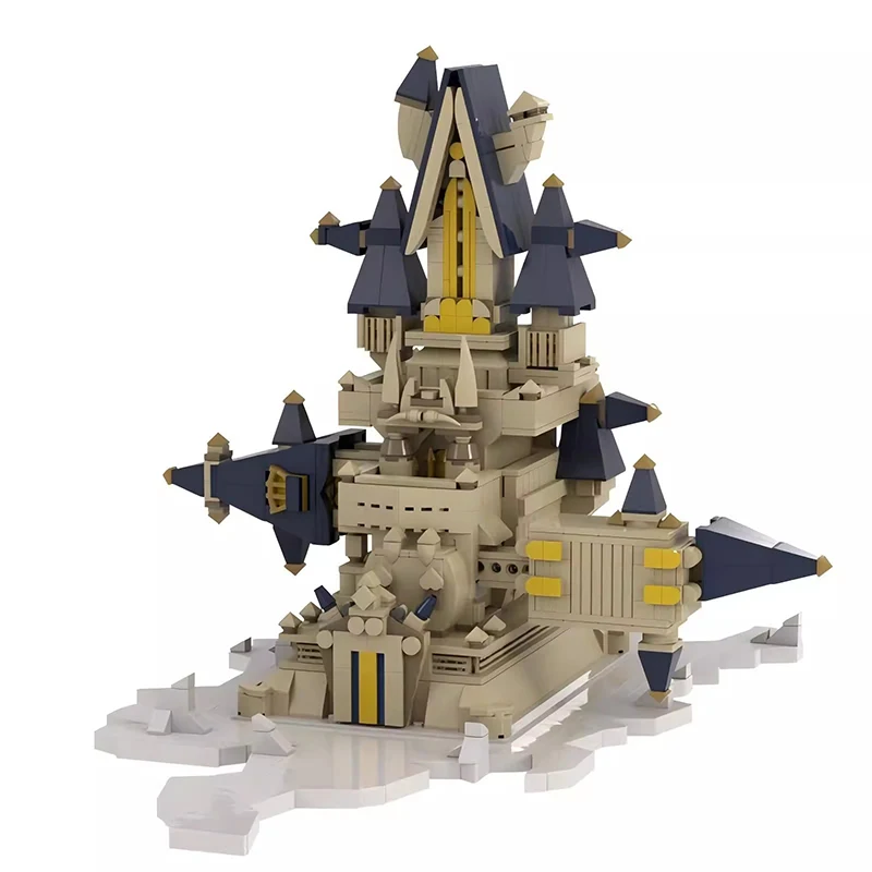 Конструктор «городской дом» Bricklink, набор строительных блоков для архитектуры Kingdomed Hearts II, небоскреб с памятью, замок, забвение о себе, игрушки в подарок (art.: 3920ca09cbc09) - 3920ca09cbc09