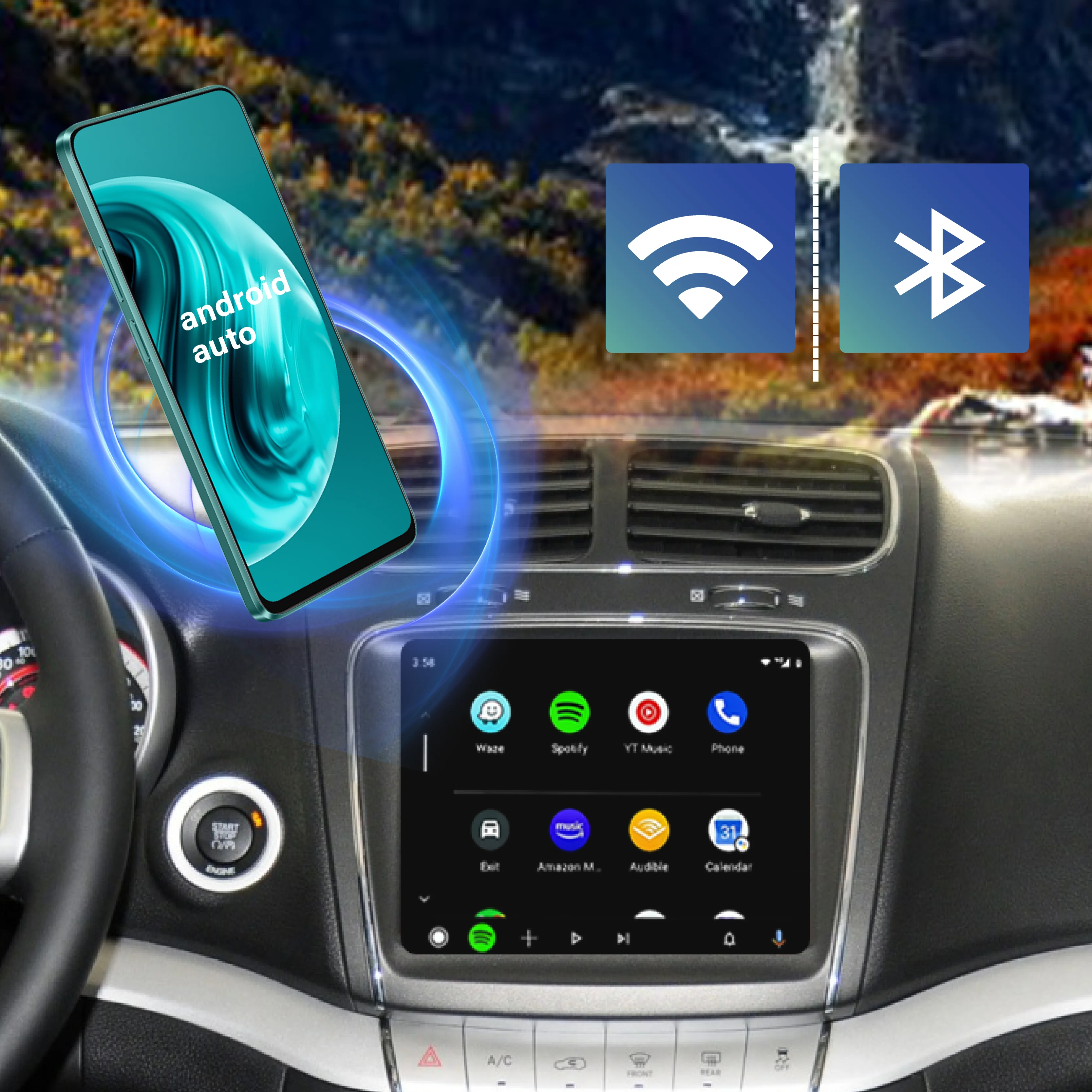 Sinairyu беспроводной Apple CarPlay для Fiat Freemont 500 500X GRande Punto Panda 8,4 ''зеркало Android Auto AirPlay Модернизированная коробка (art.: 3920d233b31da) - 3920d233b31da