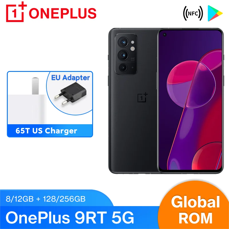 Смартфон OnePlus 9RT телефон с глобальной прошивкой 8 ГБ/12 Гб процессор Snapdragon 888 65 Вт