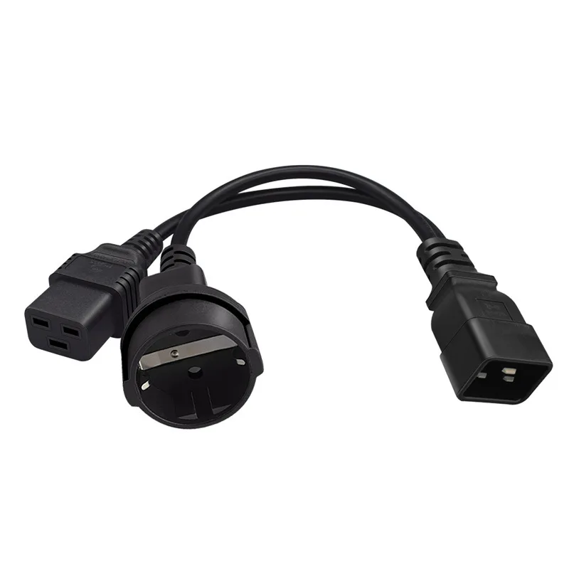 IEC320 C20 C19 EU 4 8 мм Женский немецкий Франция Бельгия Испания Нидерланды