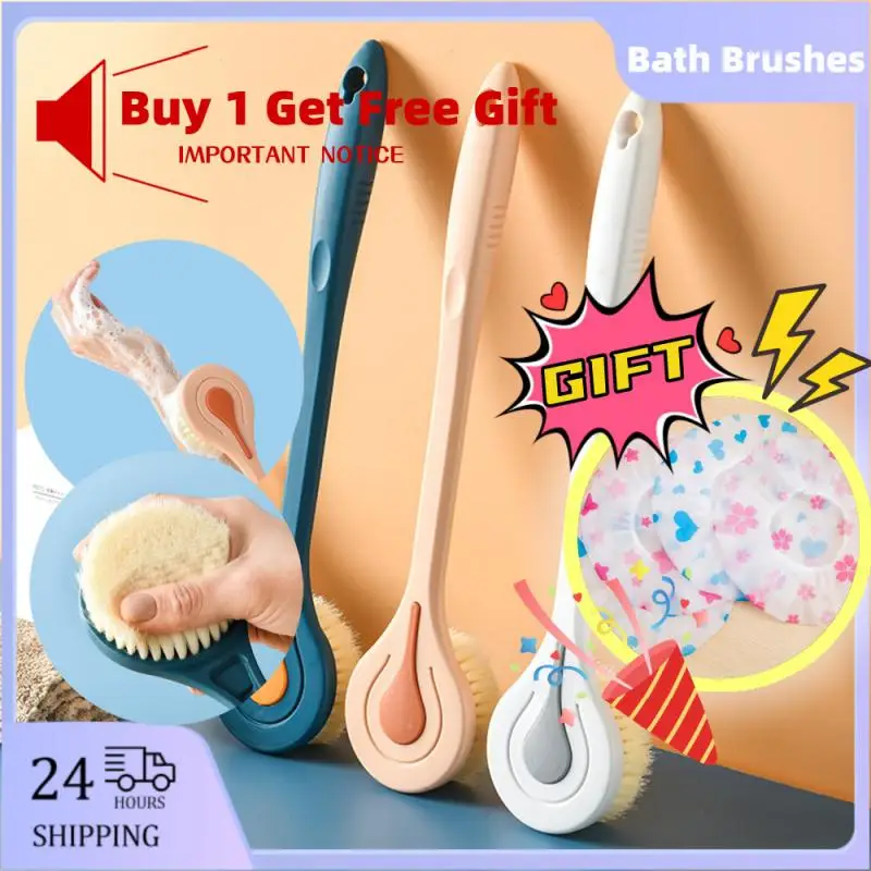 

Длинная щетка для ванной мягкие щетки для ванной продукты для ванной комнаты скрубберы для душа массажные скрубберы аксессуары для ванной комнаты