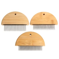 pet brush self cleaning slicker comb dogcat dematting brush for shedding and grooming fit for all long or short drop shipping