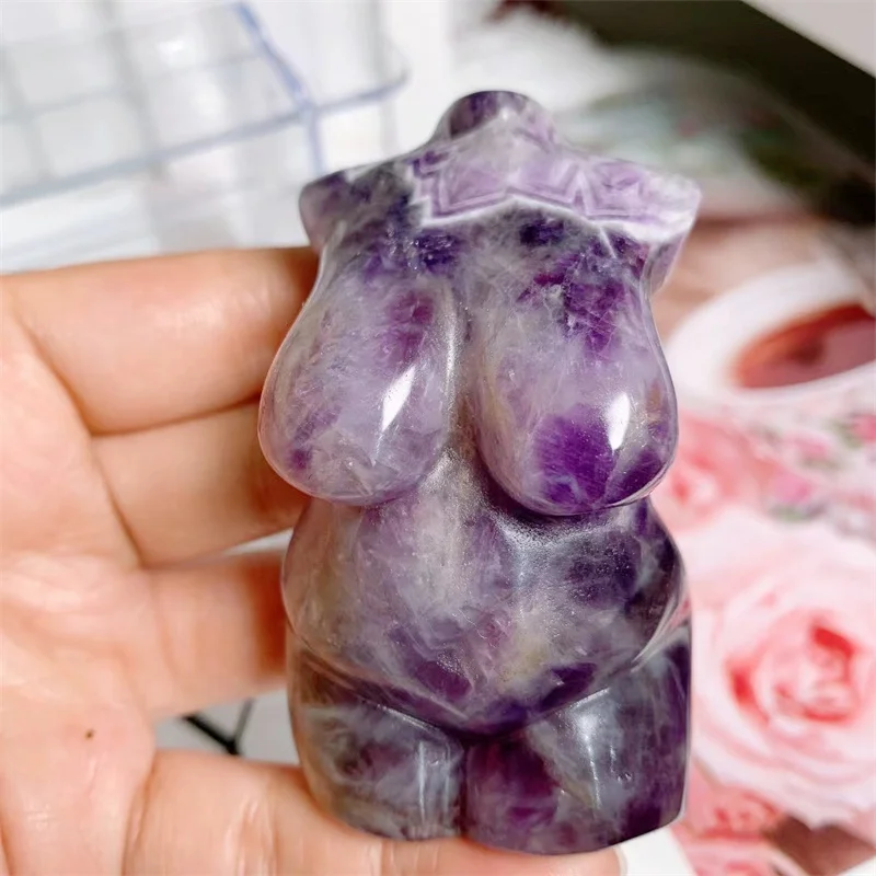 

Статуя богини из натурального аметиста, 7,5 см