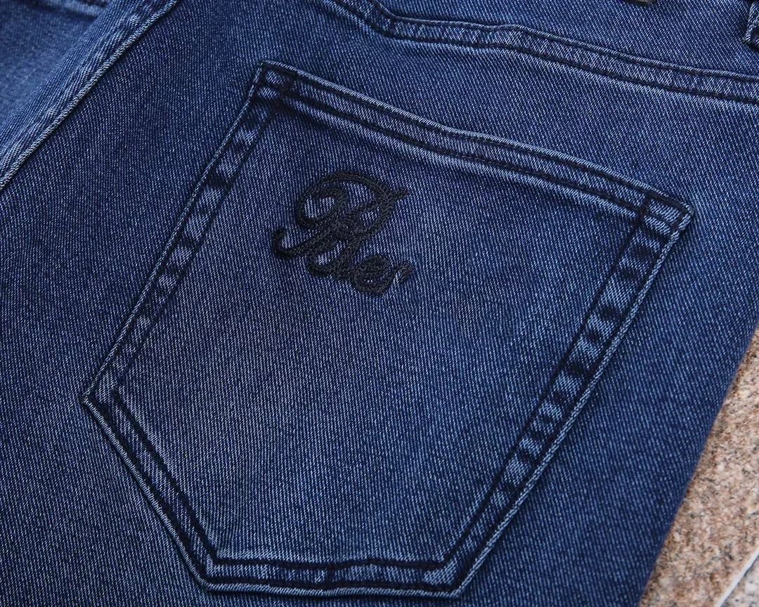 BLLIYOSS 1895 Джинсы мужские 2024 осень-зима новые удобные повседневные эластичные