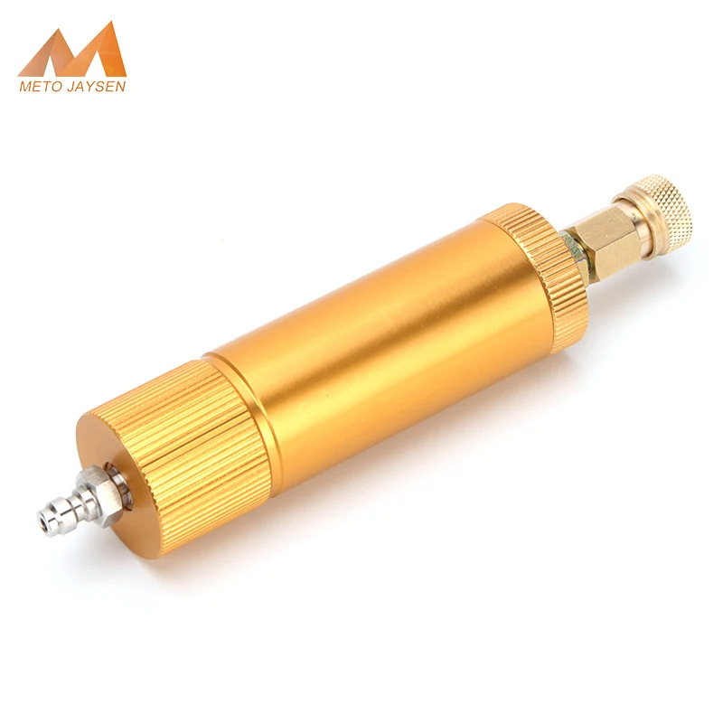 PCP Paintball High Pressure Pump Filter with COPPER POWDER 40Mpa M10x1 Water-Oil Separator Air Filtering 8MM Quick Disconnect