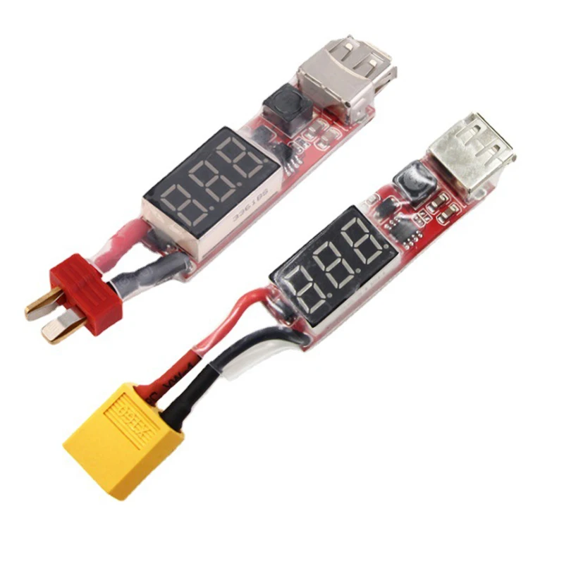 1 шт. 2S-6S литий-полимерная литиевая батарея XT60 разъем к USB зарядному устройству
