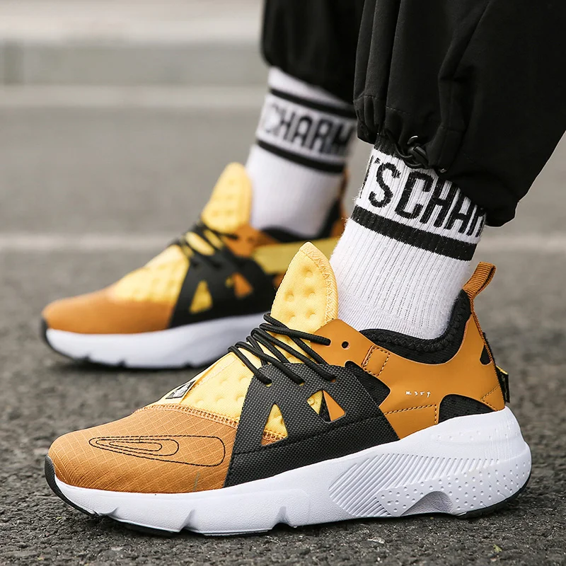 

New 2022 Men Running Shoes Breathable Outdoor Sports Shoes Lightweight Sneakers for Women Comfortable Athletic Training Footwear