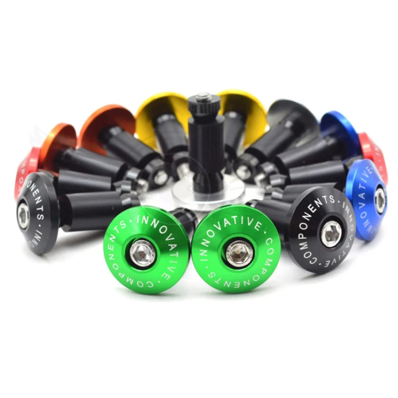 

Anti Vibration Silder Plug Motorcycle Handle Bar End Universal High Quality 1 Pair Weight Handlebar Grips Cap Car Accessories
