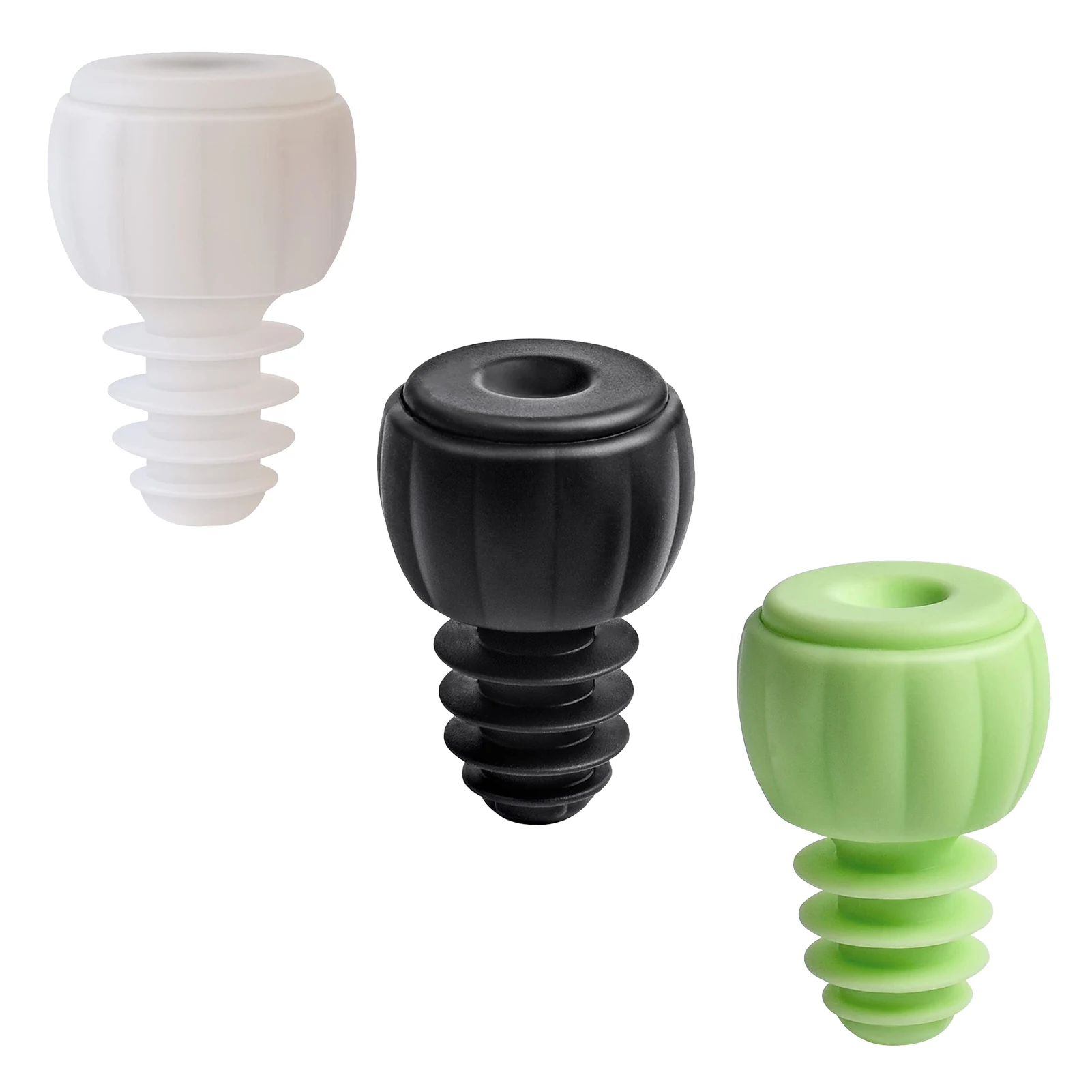 

10Pcs Vacuum Wine Bottle Stopper Silicone Corks Reusable Wine Pump Vacuum Caps Sealing Preserver Stopper Bar Accessories