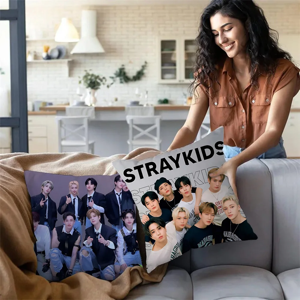 Наволочки с рисунком K-Kpop диван декоративный домашний двусторонний принт