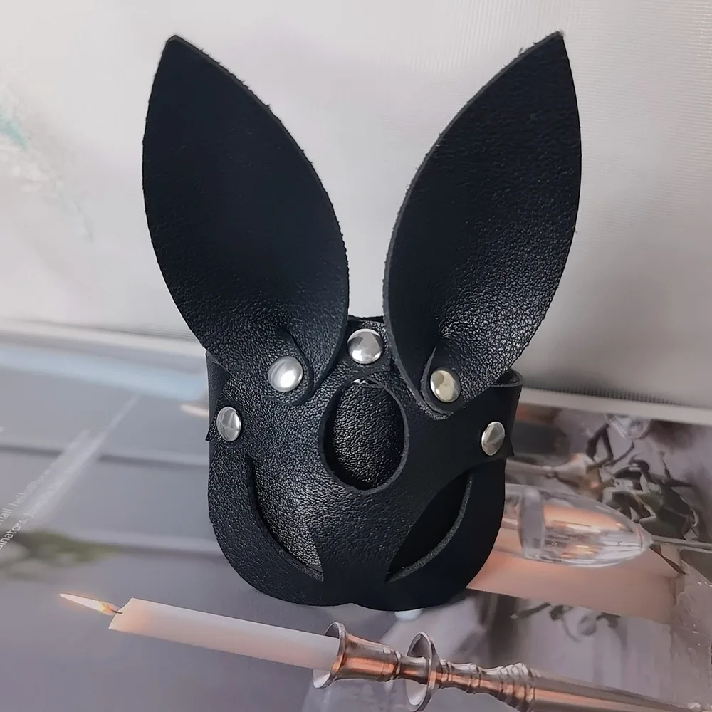 Широкие манжеты в виде кошки из искусственной кожи стиле панк готика рок унисекс