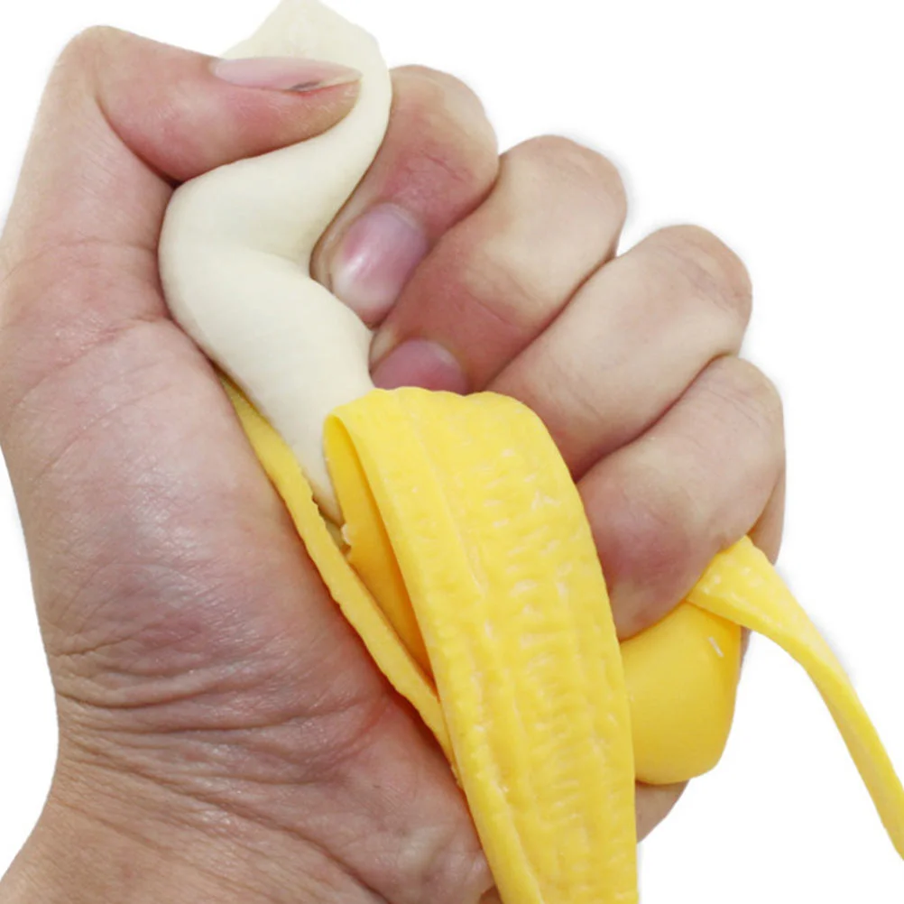 2 шт. игрушка-банан медленная устойчивость игрушка для снятия стресса забавные