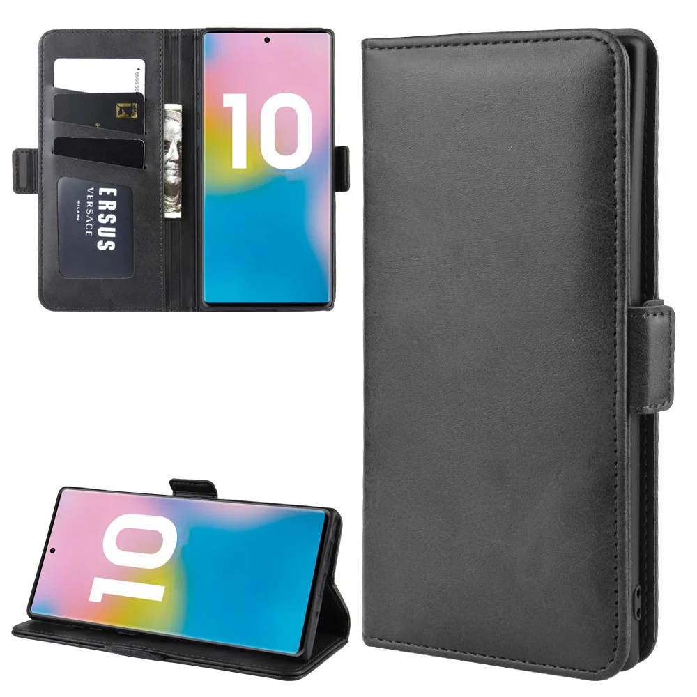 

Book Case For Samsung Note 10 Pro Leather Wallet Flip Cover Stand Card Holder Magnetic Phone Case For Galaxy Note 10 Pro Coque