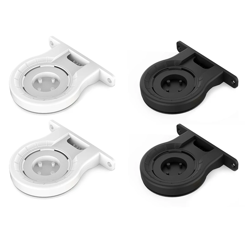 

HTHL-2Pcs Mini Outlet Wall Mount Bracket Holder For Echo Dot Smart Speaker Cord Management Storage Hanger