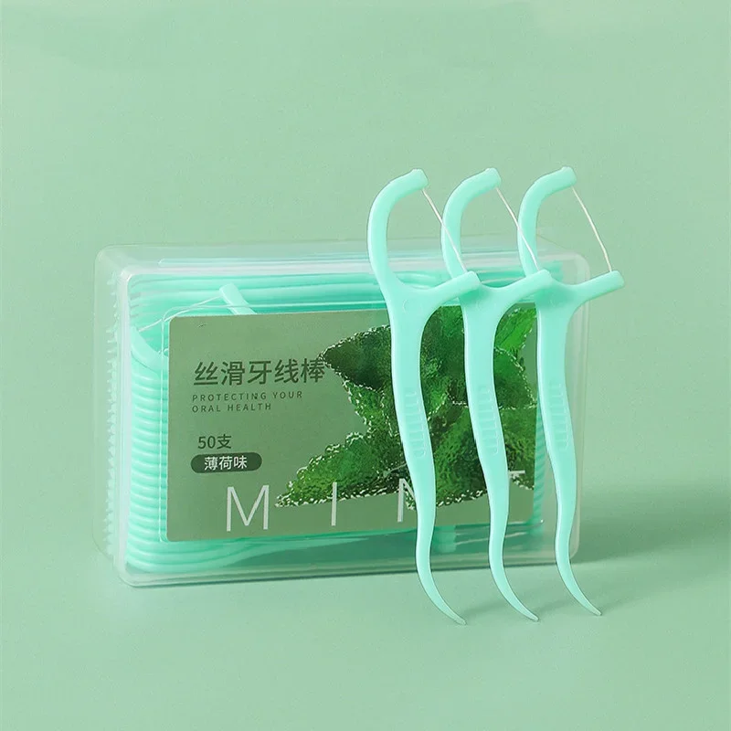 50 шт./коробка одноразовые зубочистки