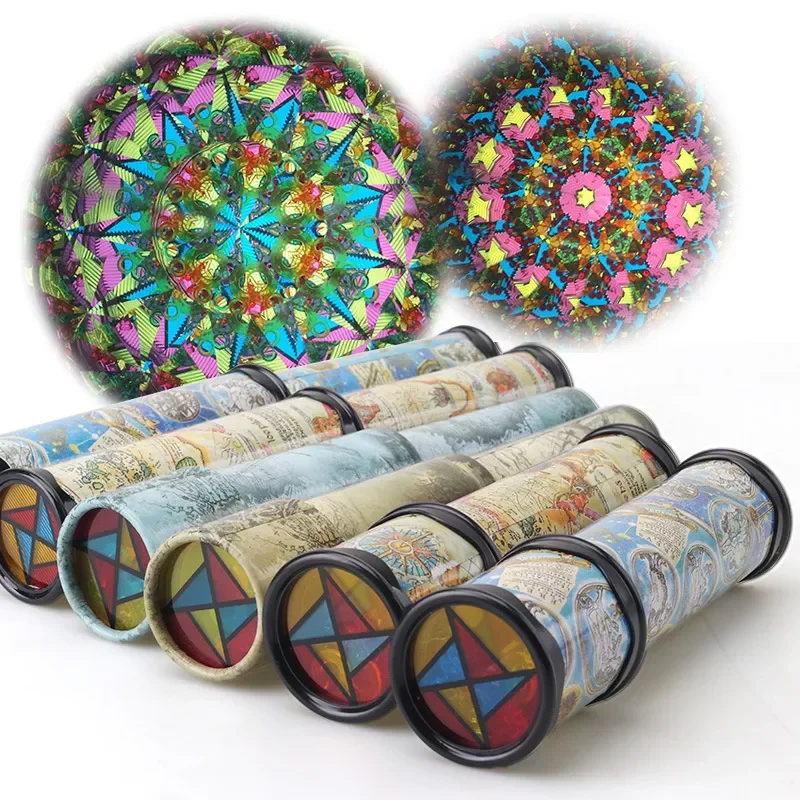 

Scalable Rotating Kaleidoscopes Extended Rotation Adjustable Fancy Colored World Baby Magical Toys Children Autism Kids Toy