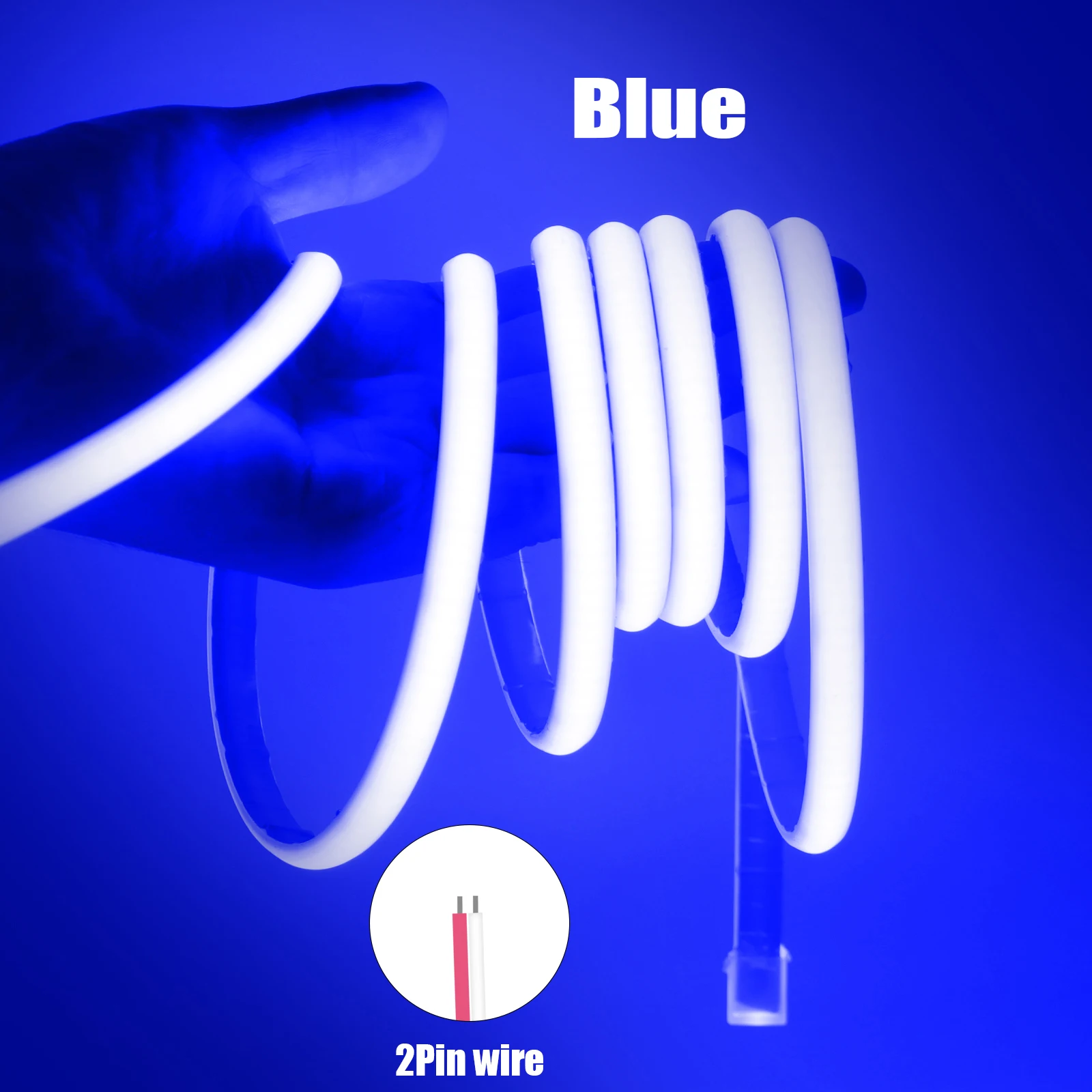 

HEGEHE Светодиодная лента COB IP68 12/24В 320LED/м