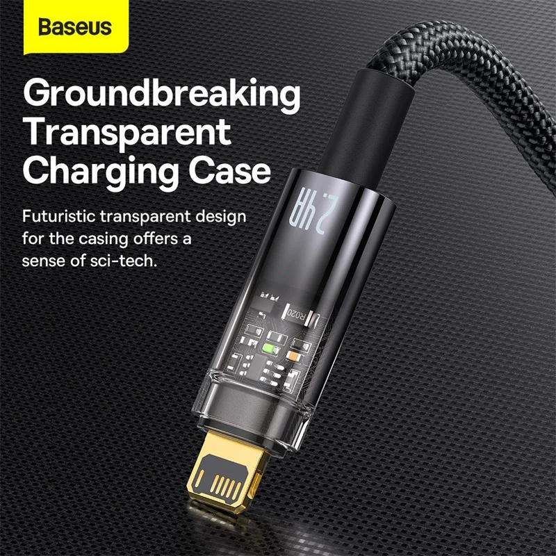 

Baseus Explorer Series Auto Power-Off Fast Charging Data Cable