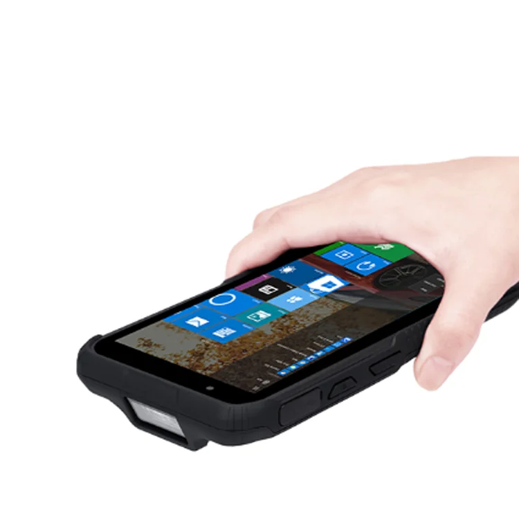   Handheld Rugged PDA for Windows 10 data collector with barcode scanner NFC 4G 