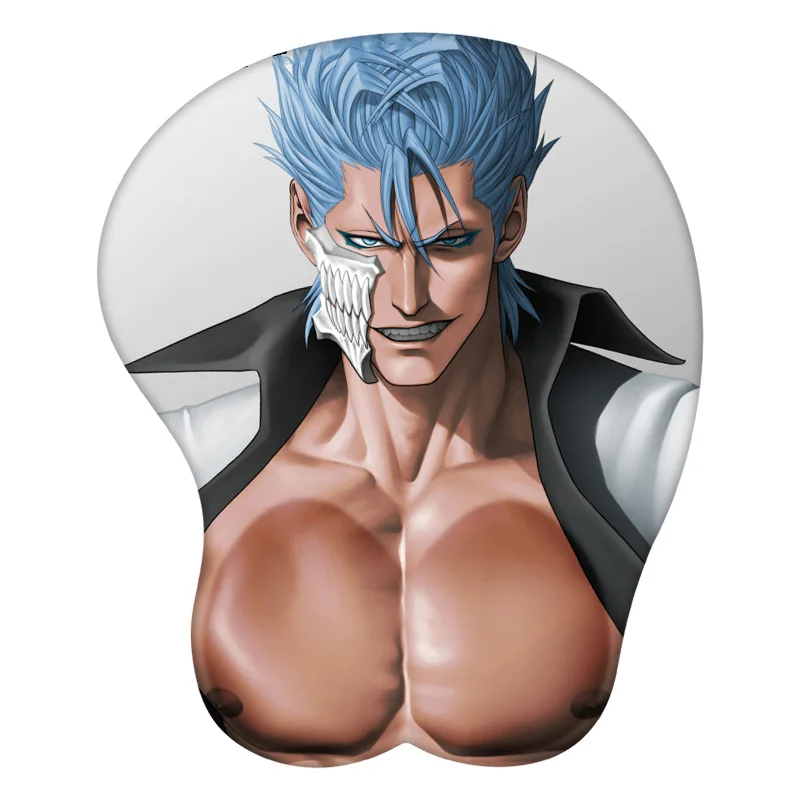 Коврик для мыши Grimmjow jeagerjacouples 3D коврик мышки с аниме силиконовый сексуальный