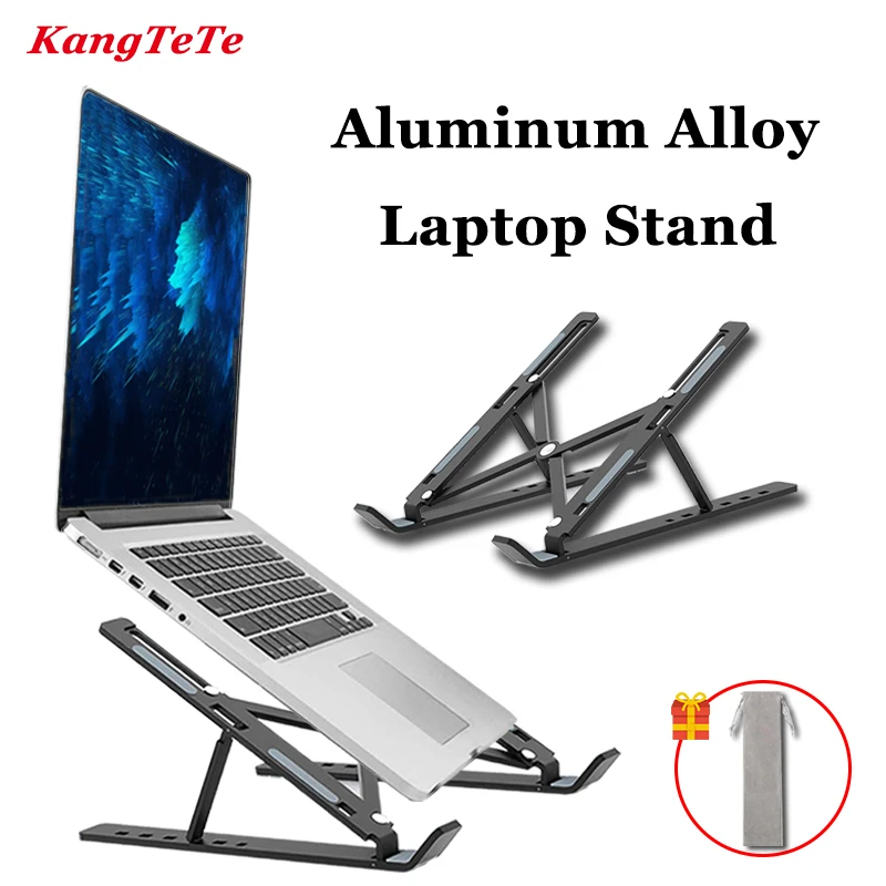 

Aluminium Laptop Stand Foldable Portable Laptop Stand For Desk Adjustable Laptop Bracket Stand Support Laptop For Macbook Pro