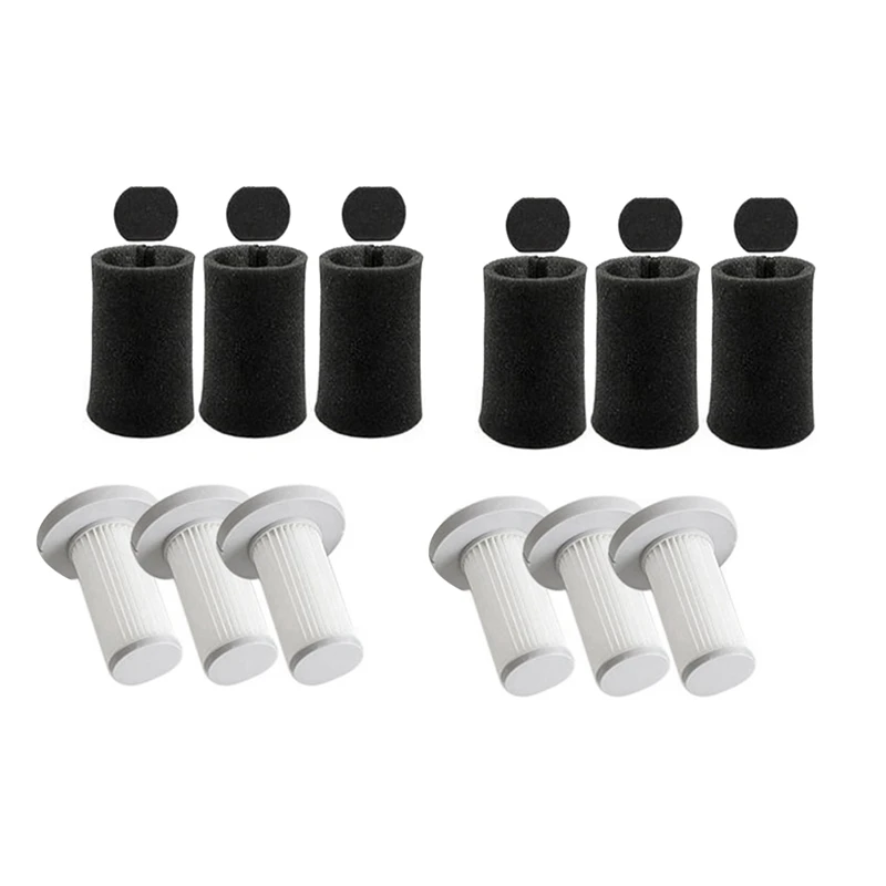 

2X Hepa Filter Mini Push Rod Vacuum Brush Replacement Filter For Xiaomi Deerma Dx700 Vacuum Cleaner Assembly