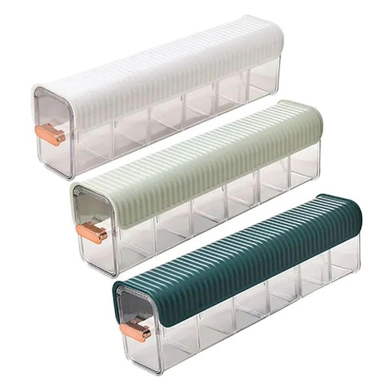 

Non Marking Wall Mounted Underwear Storage Box Socks Underwear Drawer Type Bra Transparent Partition Closet Sorting Storage Box