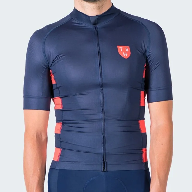 

TEAM speed TSH Pro cycling jersey men SLIM FIT CONFETTI CYCLE JERSEY short sleeve bicycle shirt Silicone slip bike wear