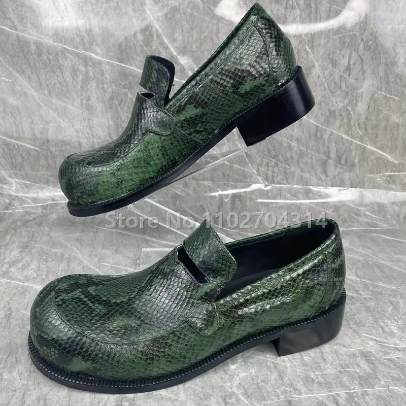 Рисунок 2 - Туфли мужские на массивном каблуке